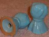 Wheat shock shakers glazed robin egg blue